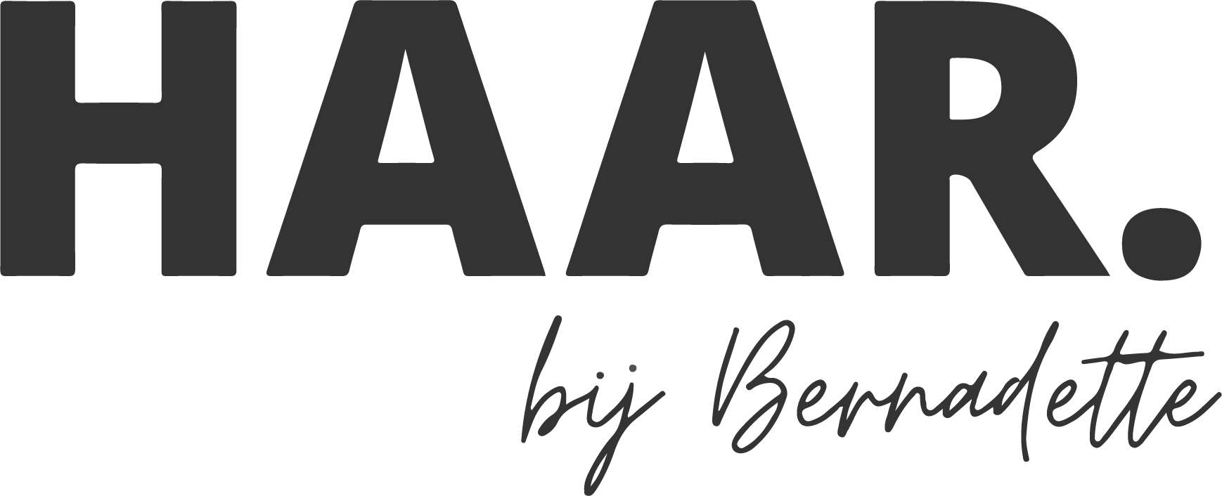 HAAR. bij Bernadette Logo